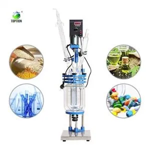 Labor drei-Schicht-Glas-Reaktor